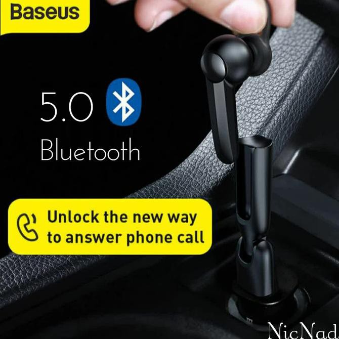 Baseus A05 Magnetic Charging Bluetooth Earphone Mini Wireless Headset - Hitam