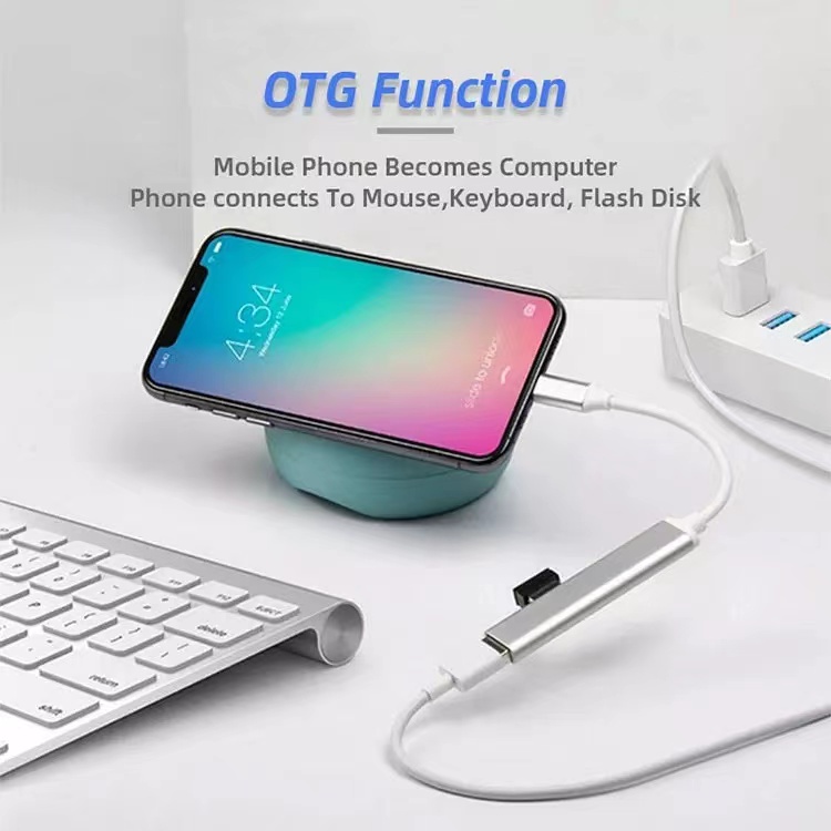 USB Hub 3.0 / USB Hub 3.0 Type C / USB Hub TypeC / Hub USB TypeC / USB 3.0 HUB High Speed USB Type C Adapter OTG