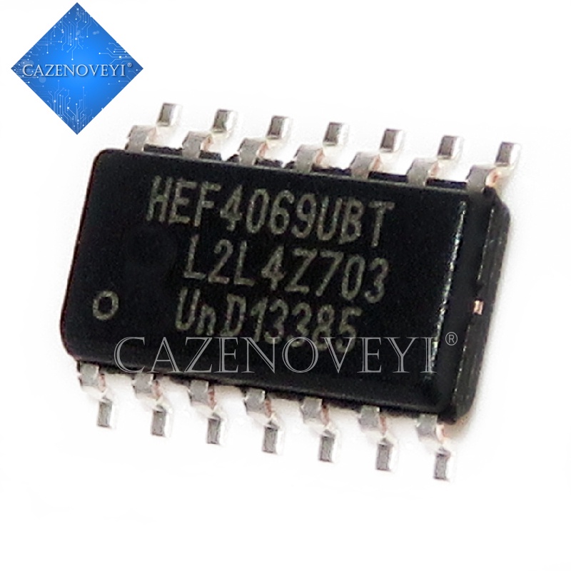 10pcs Ic Hef4027Bt Hef4027 Hef4069Ubt Hef4069 Sop-16