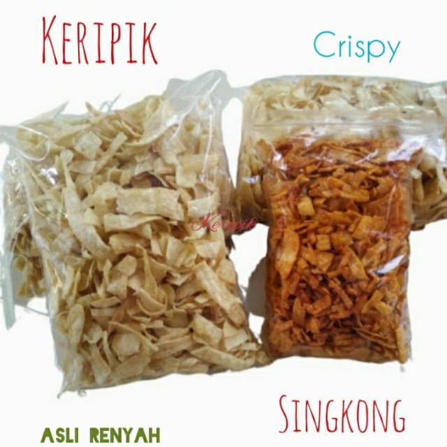 

Keripik singkong aneka rasa