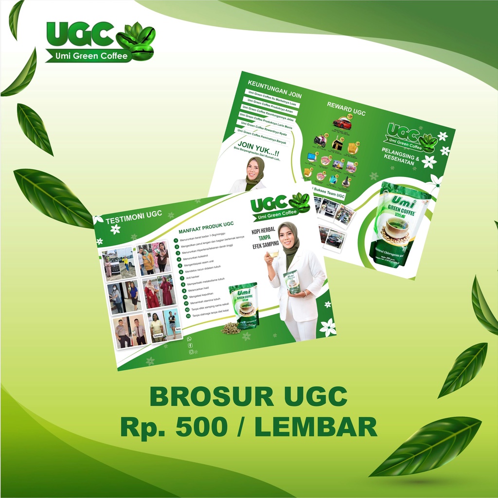 

Brosur UGC Umi Green Coffee