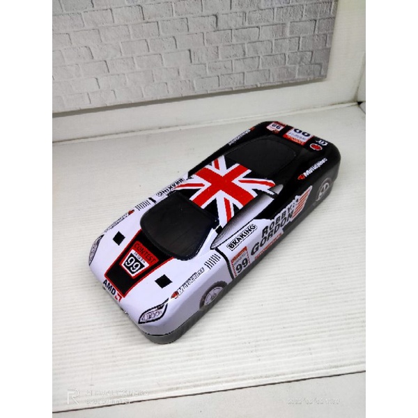 Tempat pensil/tepak mobil susun-Hitam