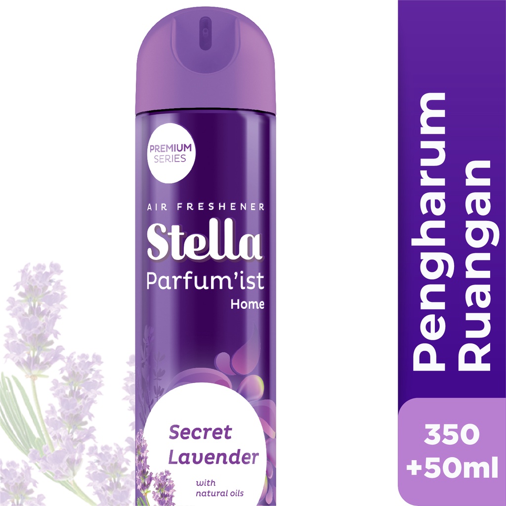 Stella Aerosol Lavender 350ml - Pengharum Ruangan