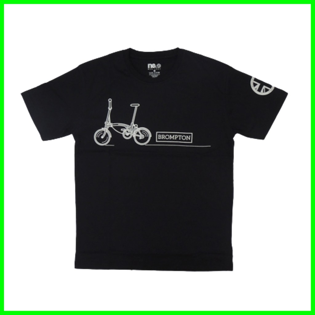 Kaos Sepeda Brompton Olahraga Tshirt Gowes Bersepeda (Sepeda Brompton)