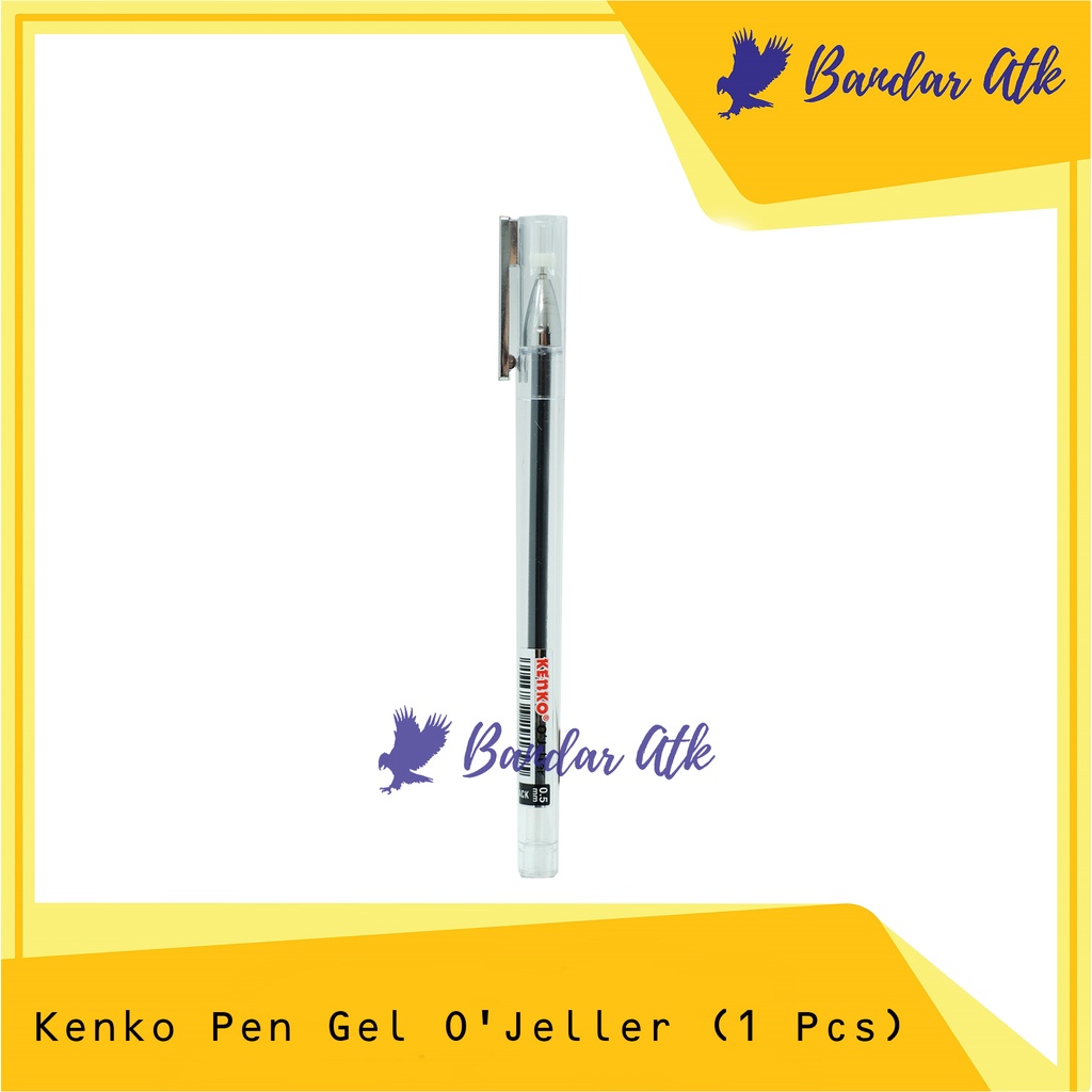 

Pen / Pulpen / Ball point KENKO O'Jeller 0.5mm Gel Pen Hitam [1 PCS]