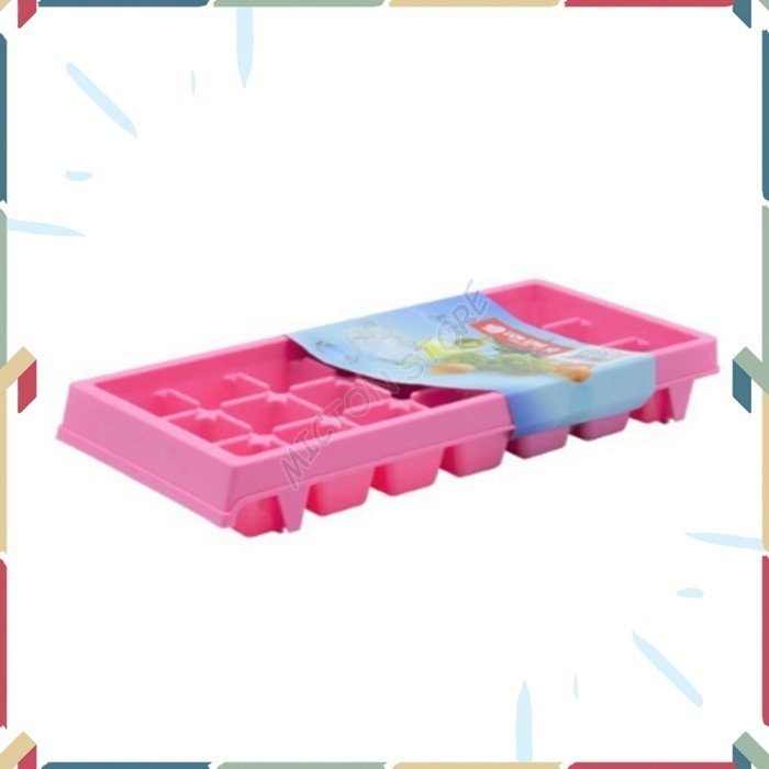 

MICTON Lion Star Cetakan Es Batu Puding Ice Tray 001 IT-5 Pink