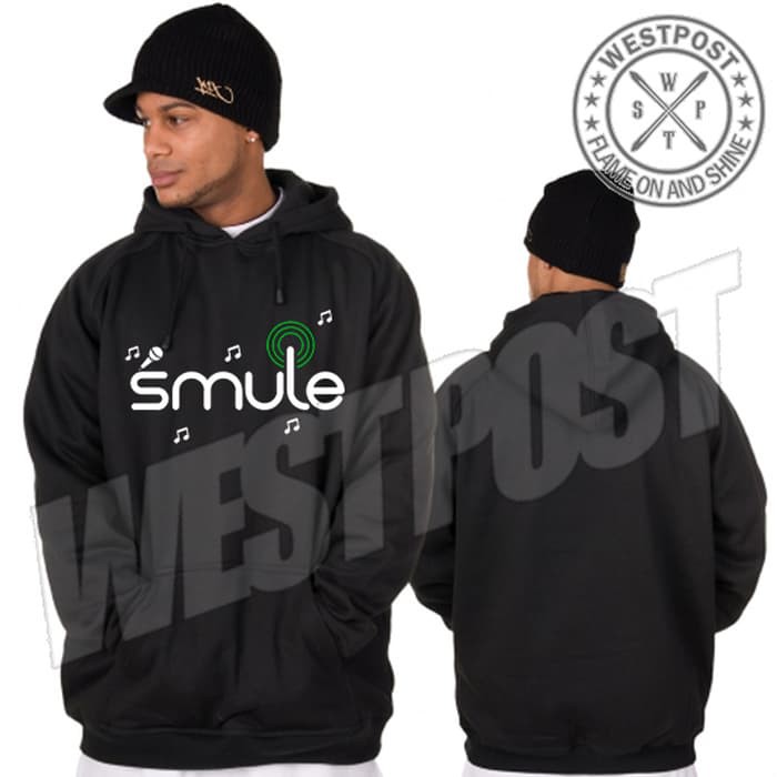 JAKET HOODIE SWEATER SMULE KARAOKE ANDROID