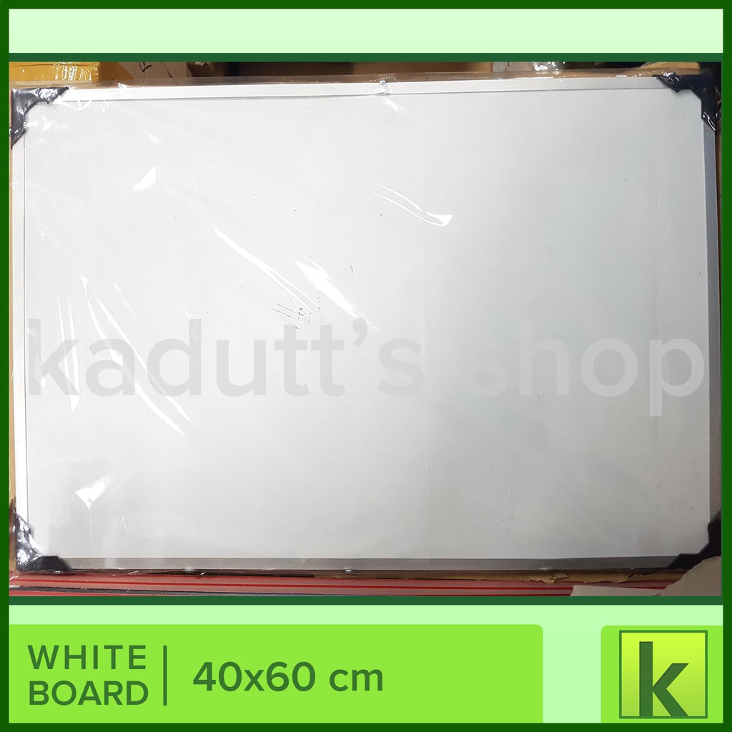 

Papan Tulis Putih / Whiteboard 40x60 cm (White Board 40 x 60 cm)