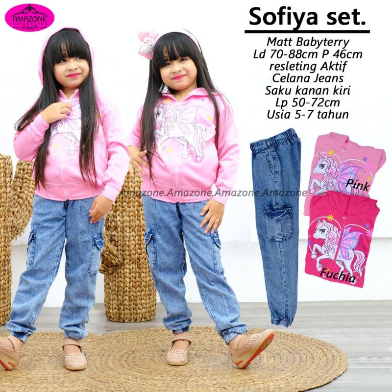 setelan anak cewek tanggung