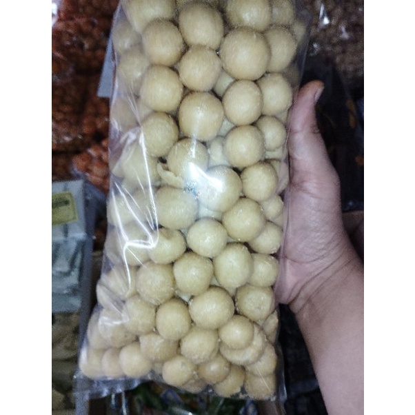 

tahu bulat kering 250gram gurih renyah - tahu kering bulat - tahu bulat murah enak