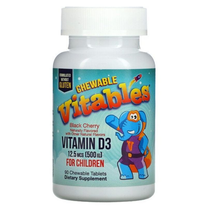 Vitamin D3 anak Chewable Vitables