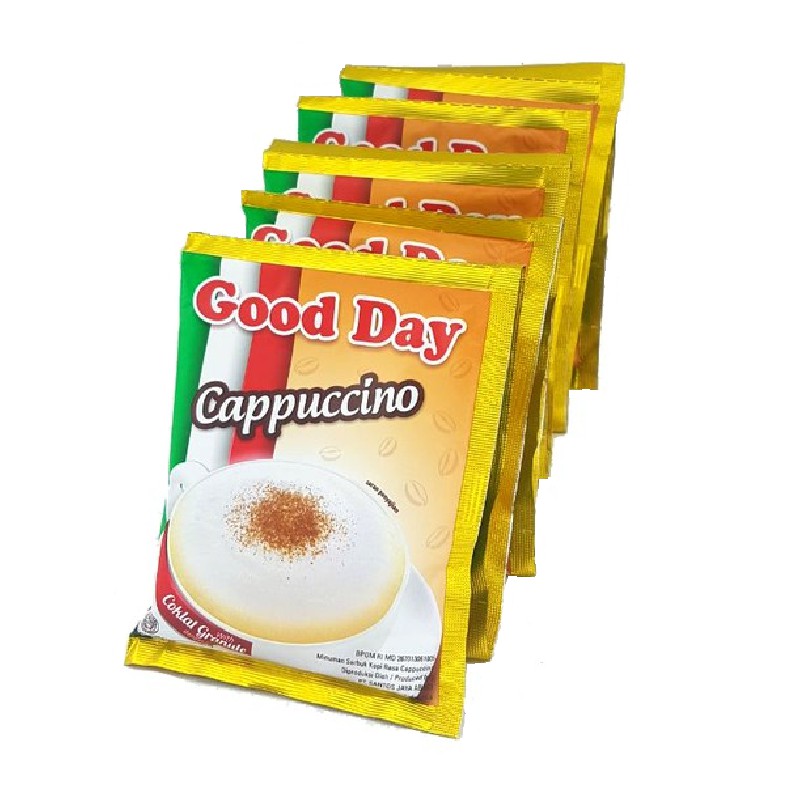 

Good Day Cappuccino Kopi Instan 1 Renceng (10 x 25gr)