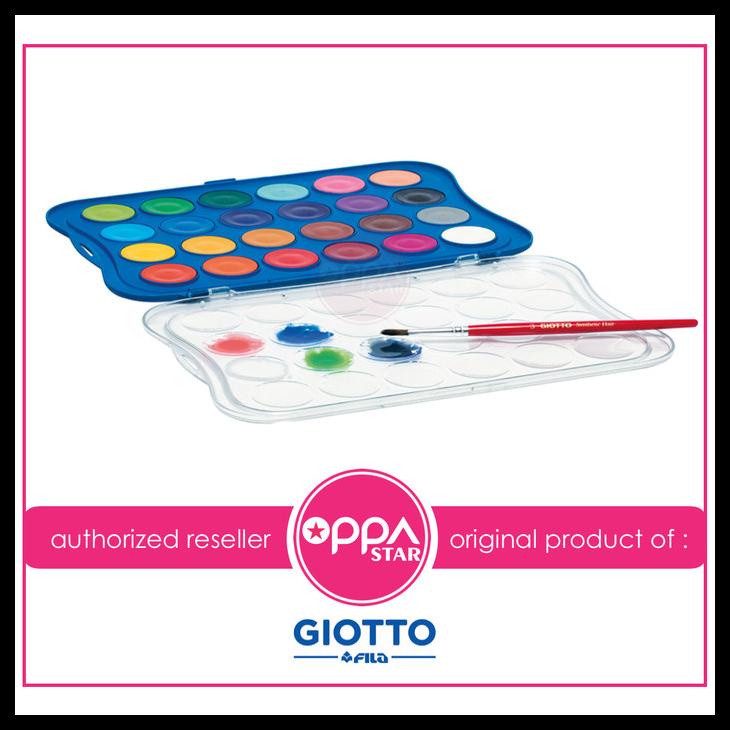 

BISA COD GIOTTO ACQUERELLI MINI SET 24 WARNA CAT AIR WATERCOLORS BLOCK TERBAIK 11