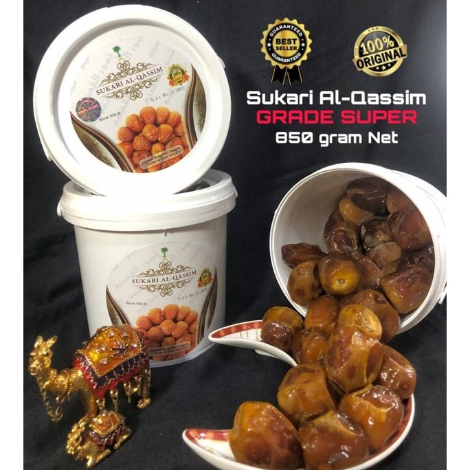 

TERLARIS KURMA SUKARI AL-QASSIM EMBER 850 GR ORIGINAL/KURMA 1KG/KURMA BARARI/KURMA RUTHOB/KURMA BAM/KURMA PALM FRUIT/KURMA TANGKAI/KURMA AZWA/KURMA SUKKARI/KURMA SAFAWI/KURMA TUNISIA/KURMA MUDA KUNING/KURMA MUDA HIJAU/KURMA MEDJOL/KURMA MADINAH SUPER