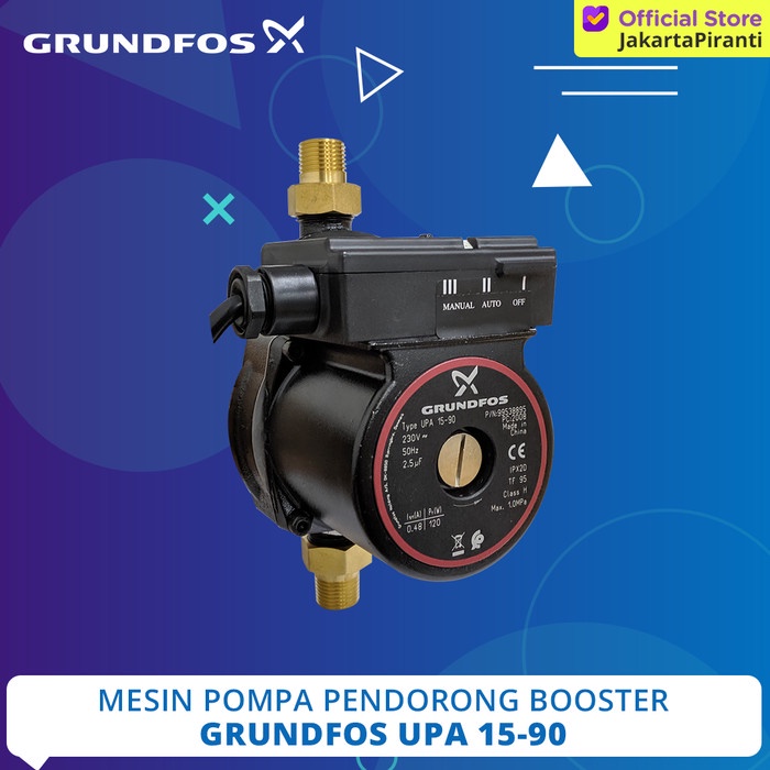 POMPA BOOSTER GRUNDFOS UPA 15-90