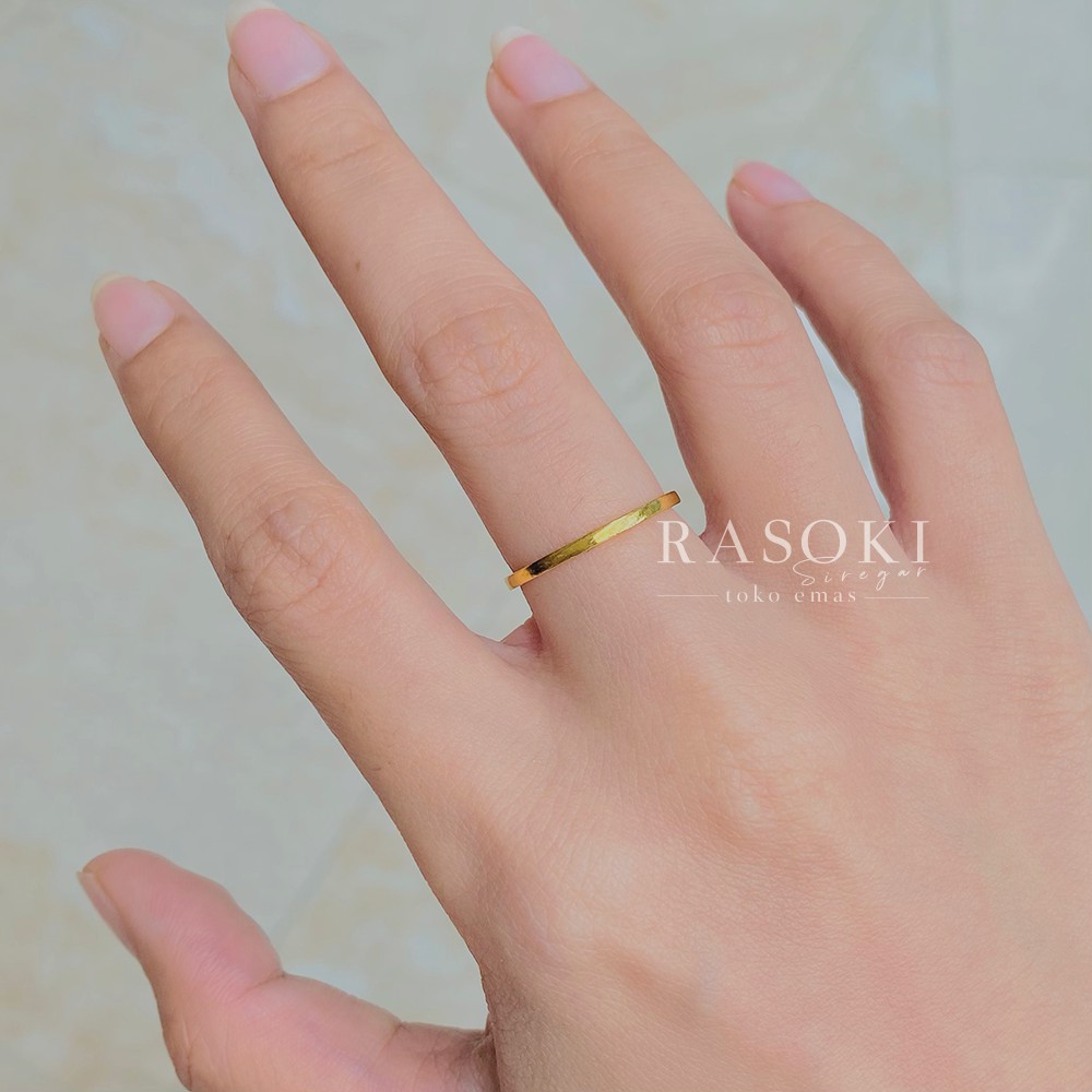 CINCIN TIPIS CLASSIC EMAS LONDON 99,9% EMAS BALIGE