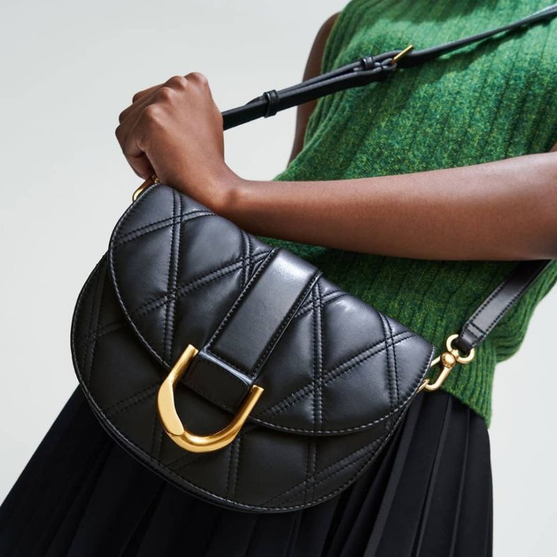 6.6 SALE | CK Gabine Quilted Saddle Bag