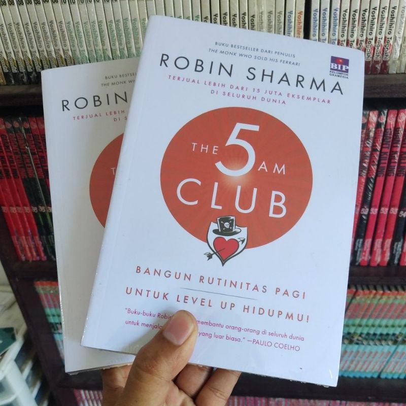 The 5 AM Club Edisi Bahasa Indonesia (Buku Segel Original)