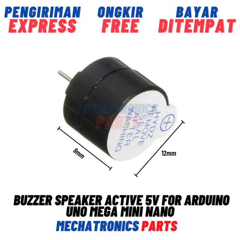 Buzzer Speaker Active 5v For Arduino Uno Mega Mini Nano