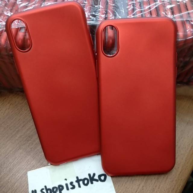 Red doft softshell iphoneX limited edition
