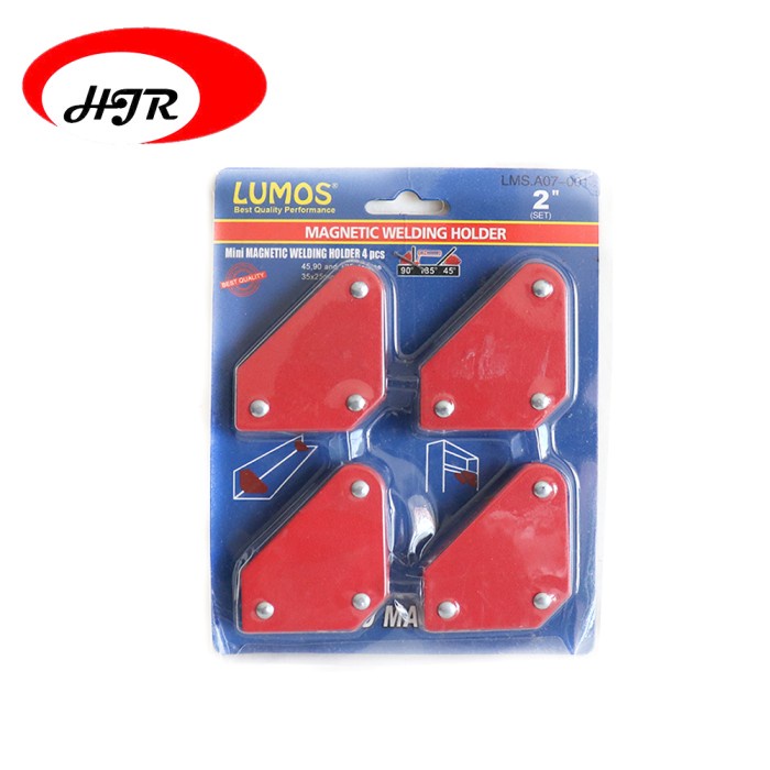 Siku Magnet Las 2 inch SET 4pcs LUMOS Magnetic Welding Holder 2" SET 4 PCS ukuran 2 in terbaik siku 