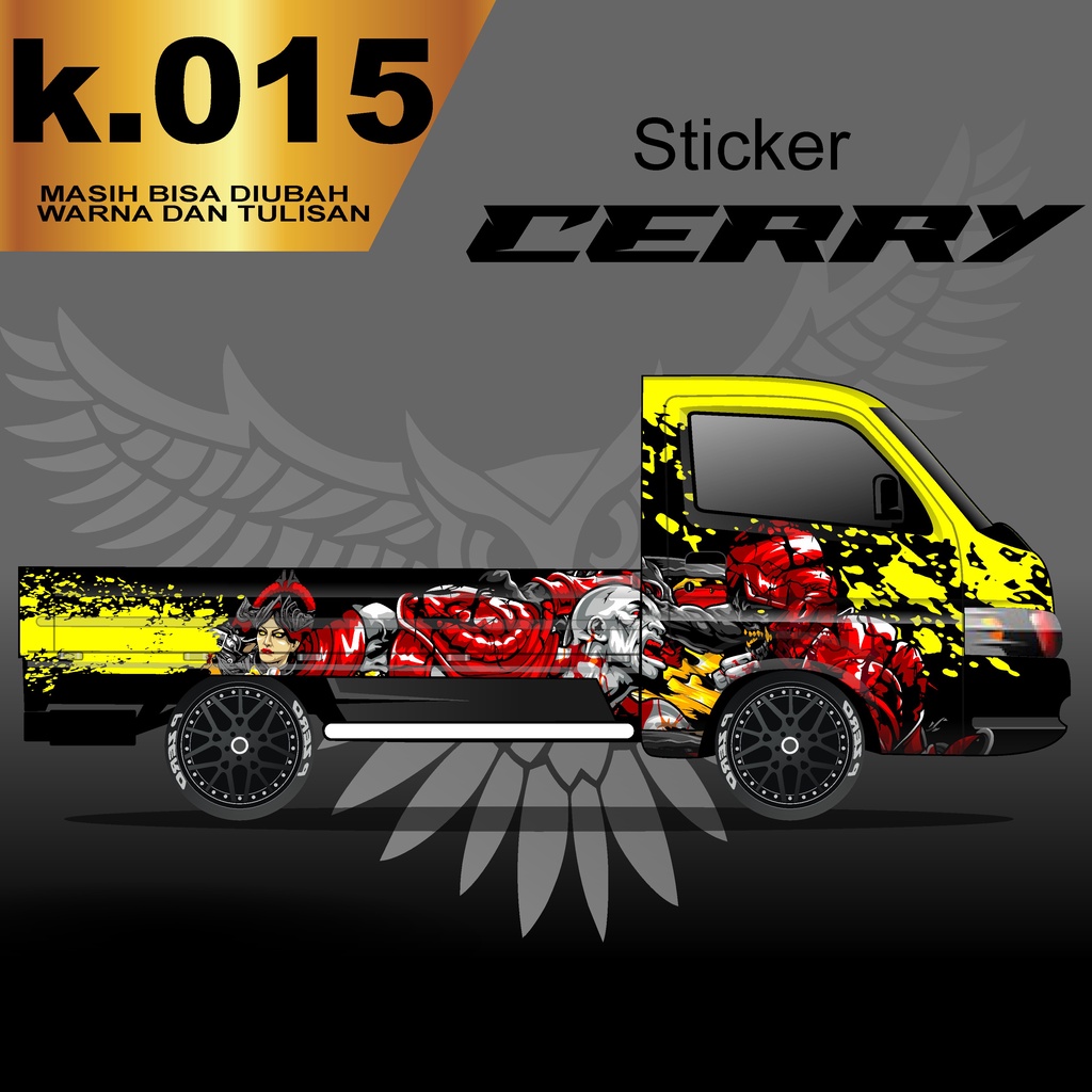 Decal Sticker New Carry Pick Up-Stiker Carry New k.015