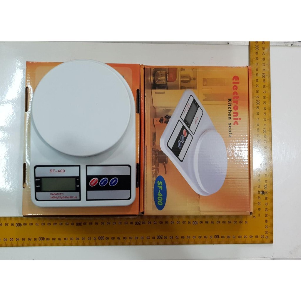 Scale Kitchen Timbangan Dapur Digital SF 400 Max 10 KG Bahan Kue camry