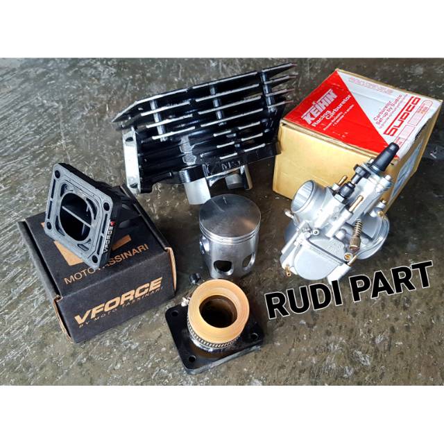 PAKET HEMAT BURENG BLOK JAHAT  YP1 PORTING HARIAN SEMI VFORCE 4 RXZ KARBU PWK 28 DAN MANIFOL RX KING