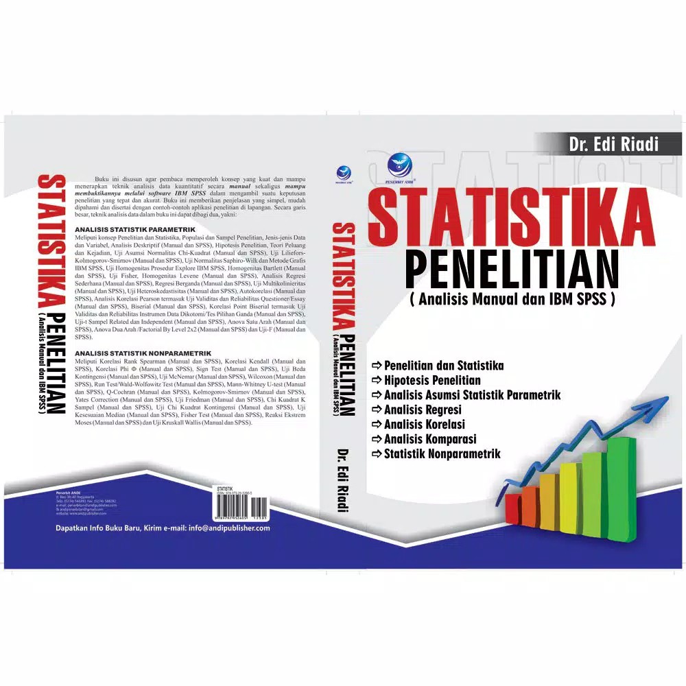 Jual Buku Statistika Penelitian Analisis Manual Dan Ibm Spss Edi Riadi Shopee Indonesia