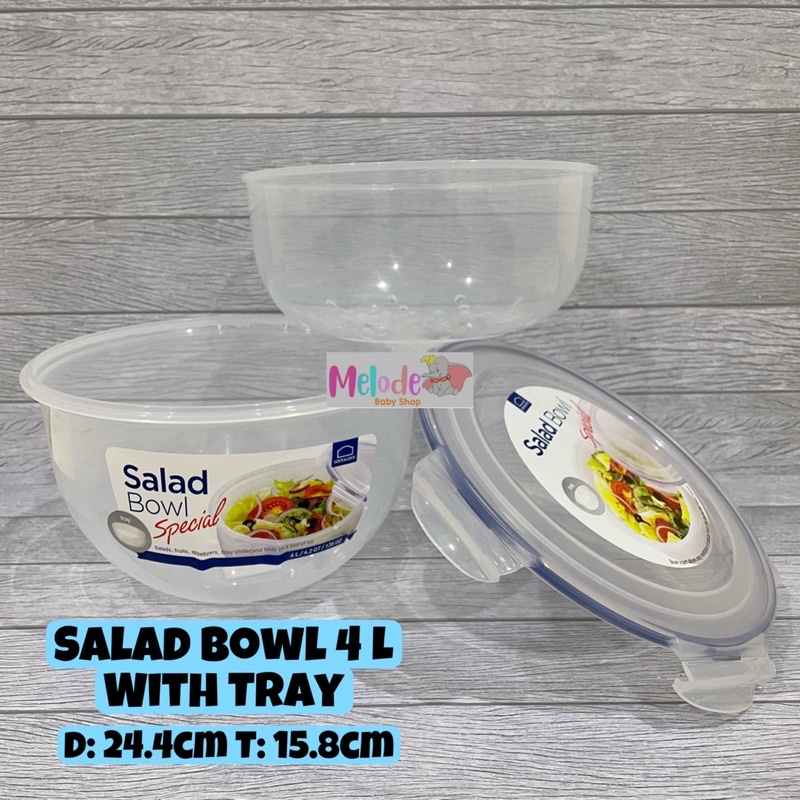 [lock n lock] Salad Bowl / Tempat Salad 4 Liter