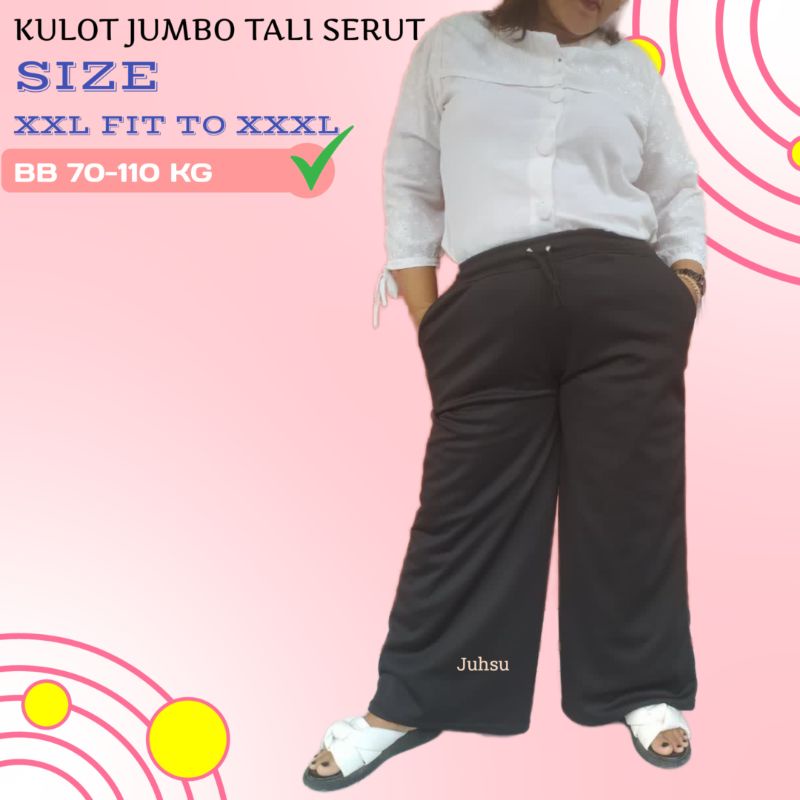 KULOT SCUBA JUMBO TALI SERUT / KULOT JUMBO WANITA