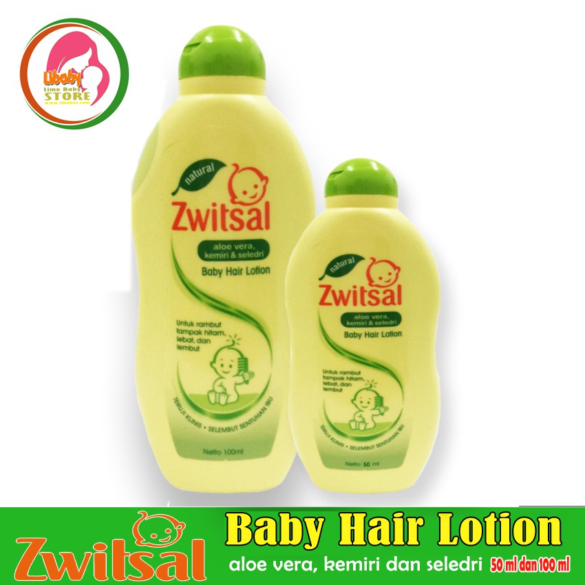 zwitsal natural baby hair lotion