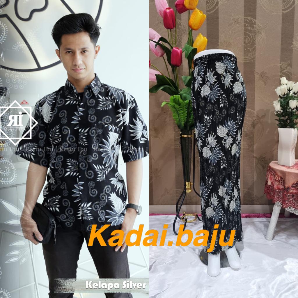 Kadai.baju / Batik couple  / Setelan batik couple / Kemeja batik couple / Rok plisket couple