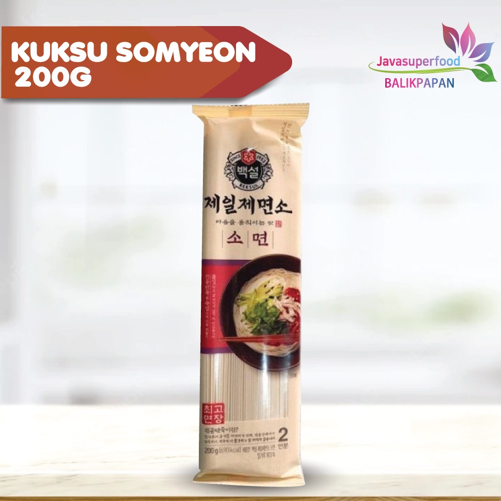 

BEKSUL GUKSU / KUKSU SOMYEON / WHEAT NOODLE 200g