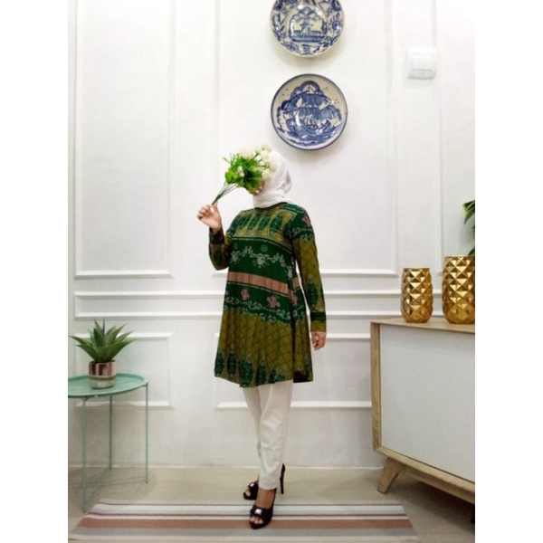 TunikLosDenimMotifZigZagUkirJess&Nad