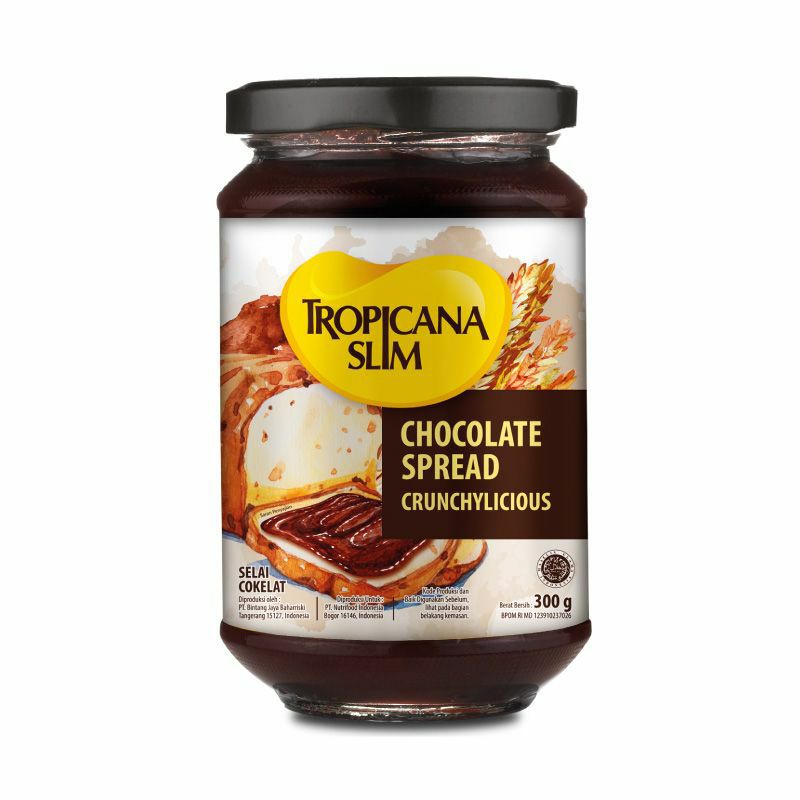 

SELAI TROPICANA SLIM CHOCOLATE SPREAD 300gr NO CALORIES