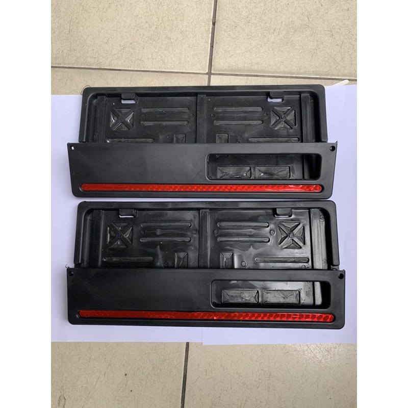 bingkai plat nomer standar modil asli harga satu biji