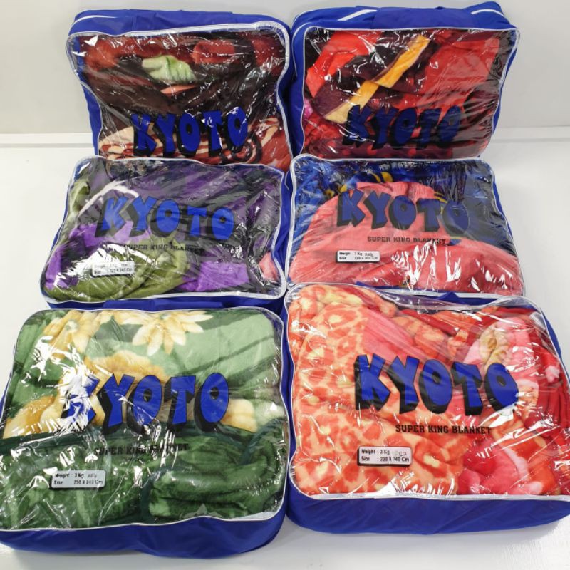 Selimut Jumbo Bulu KYOTO BLANKET Selimut Jumbo Tebal
