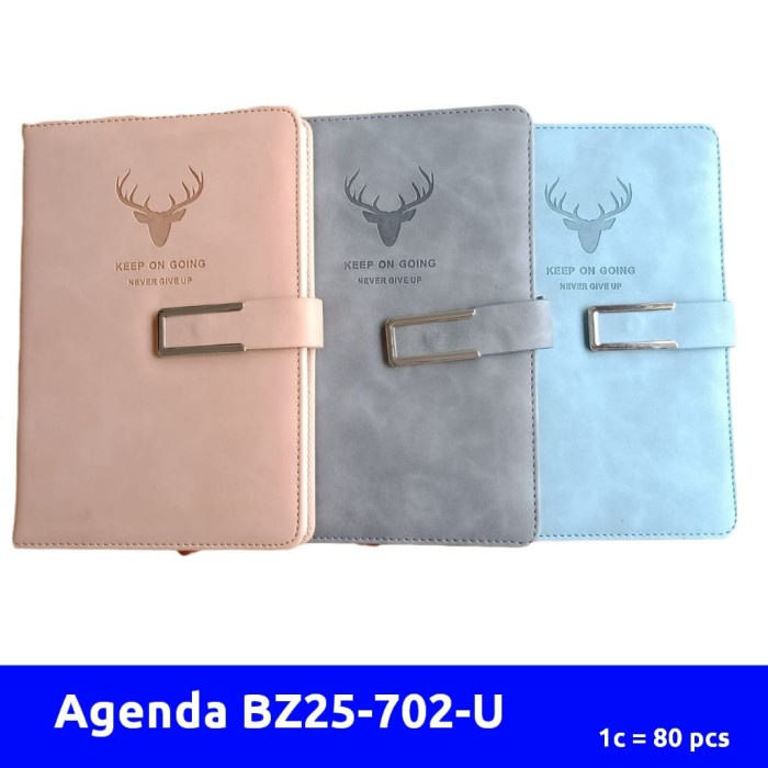 

JQ-NB-BZ25-702-U Agenda/Diary Notebook Never Give Up (pcs)