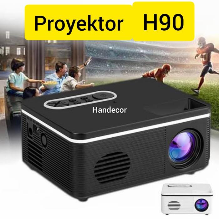 

Irled | Proyektor H90 Fhd 1080P 1000 Lumens Mini Projector