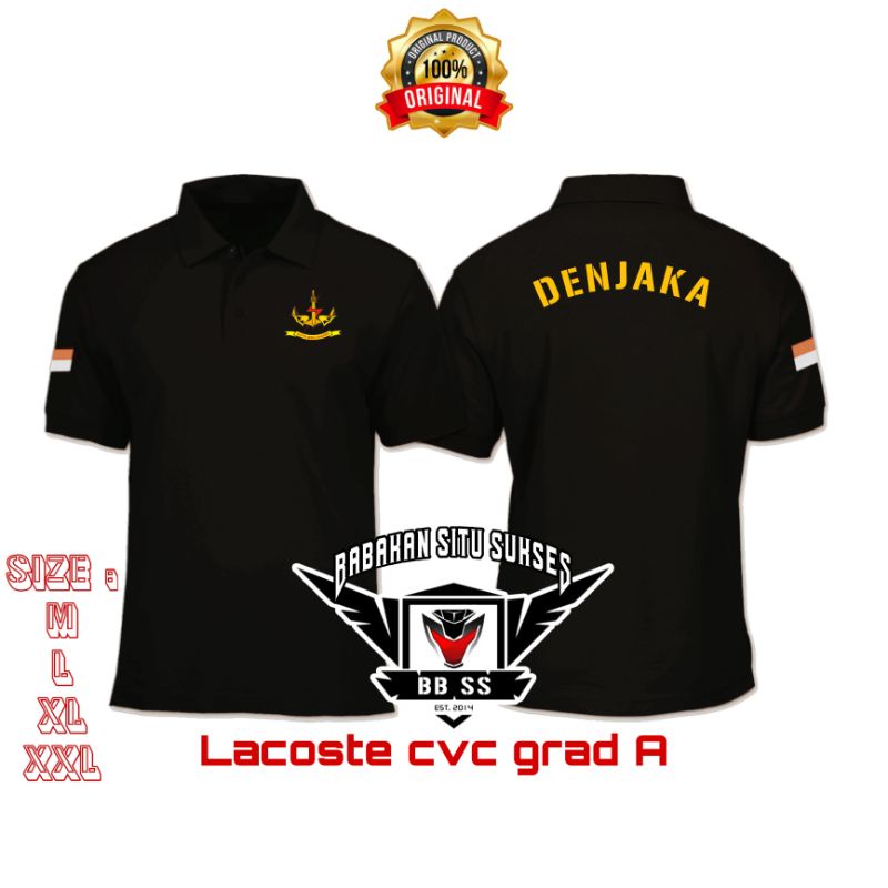 KAOS POLO SHIRT DENJAKA KAOS KERAH DENJAKA