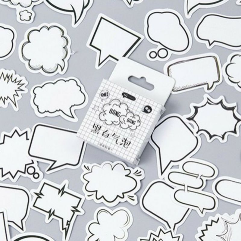 

STICKER TALKING BALOON