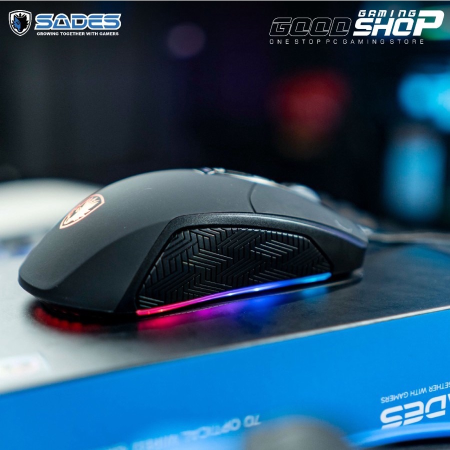 Sades Kappa RGB PMW 3325 - Mouse Gaming