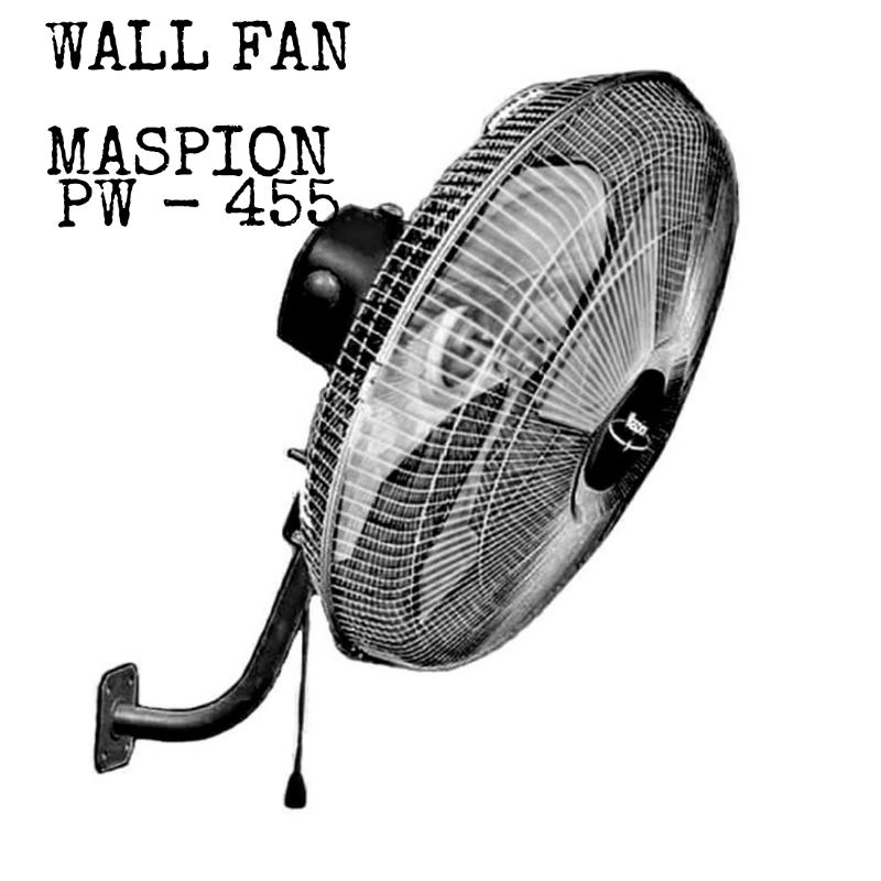 W / F Wall Fan MASPION BESI PW - 455 18&quot; / Kipas Angin Tembok / Dinding MASPION BESI PW 455