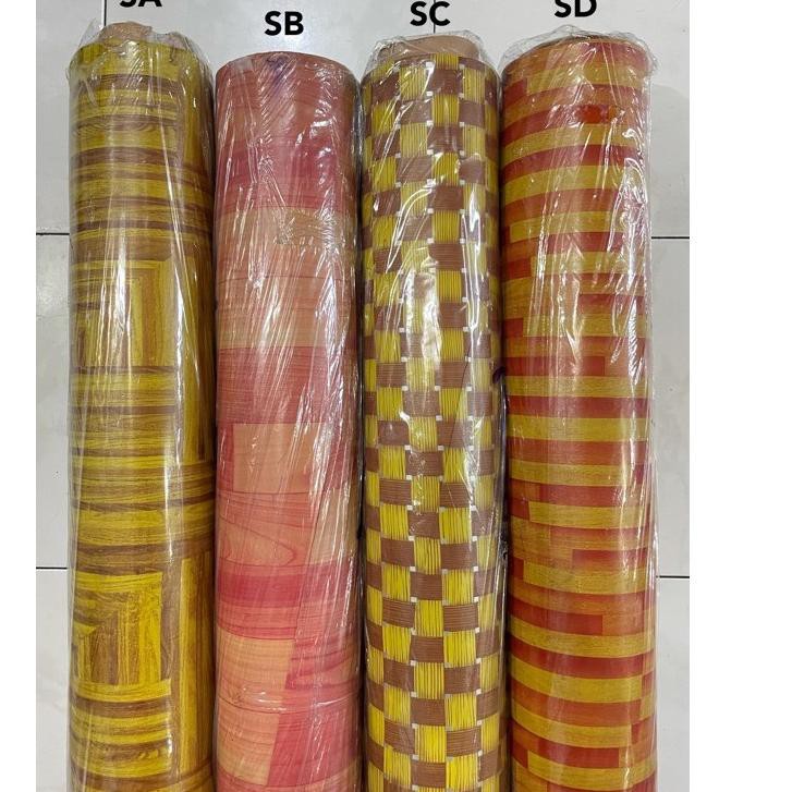 Terlaris Karpet Plastik - Karpet Lantai Vynil - Perlak - Wallpaper Dinding Murah (HARGA per METER)