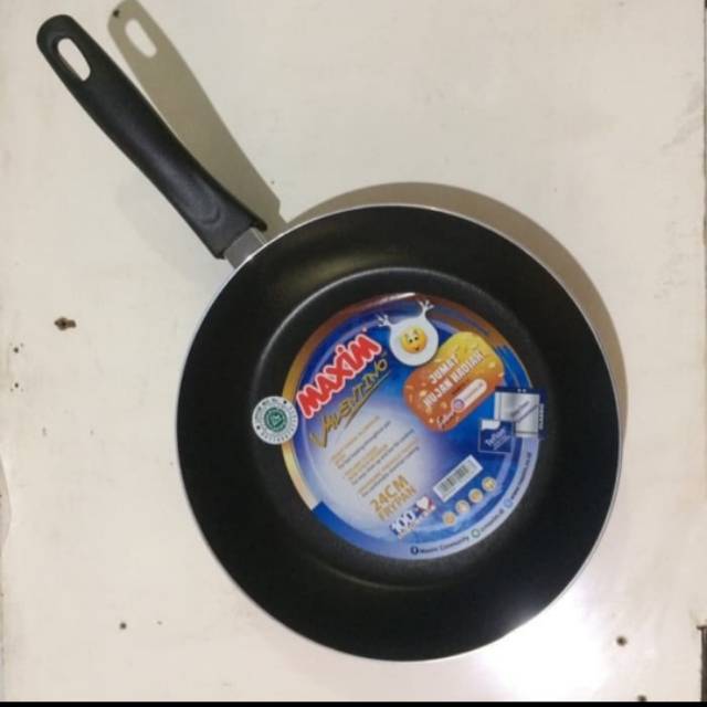 Maxim Valentino Frypan Teflon 24cm / Wajan Teflon Maxim Termurah