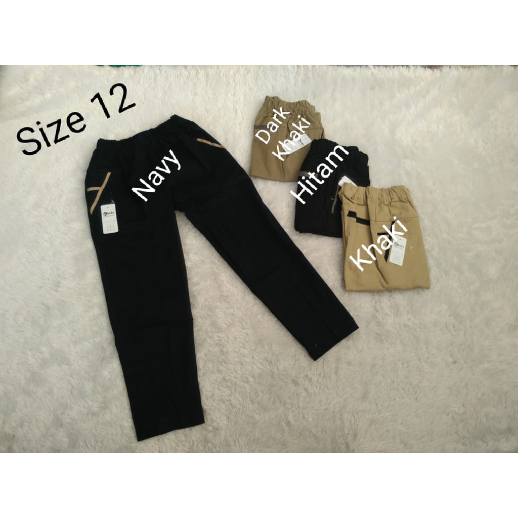 ECER PILIH WARNA 1-8 TAHUN CELANA CHINO ANAK PANJANG LAKI-LAKI TERLARIS CHINOS SLIM FIT