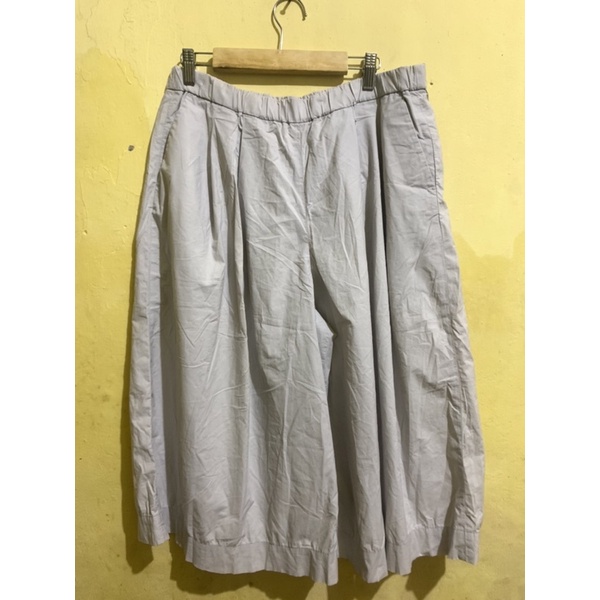 Uniqlo kulot pants grey original
