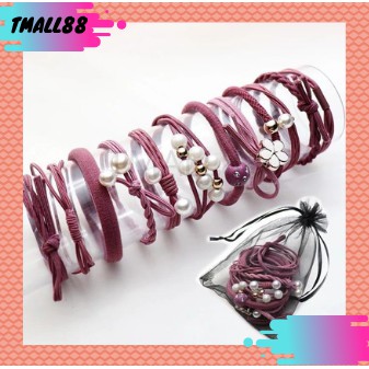 ♥TMALL88♥ Ikat Rambut H04 Simple Bahan Karet Gaya Korea untuk Wanita NO BOX