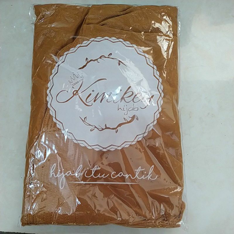 HIJAB INSTAN MAIDA ORI KIMIKEY HIJAB-Dark Mustard